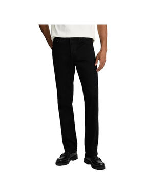 Men's ANANKE Black Straight Leg Knit Jeans Waist 42
